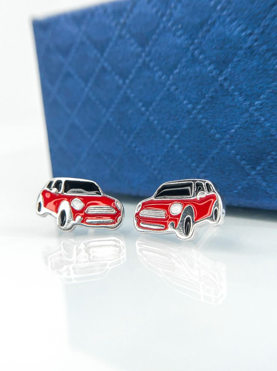 

Серьги пусеты из серебра Mood&Spur MS Jewellery Авто, эмаль, Авто