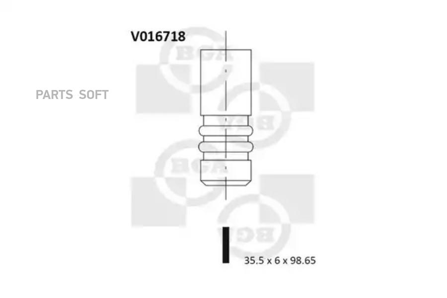 

Клапанная группа Bga V016718