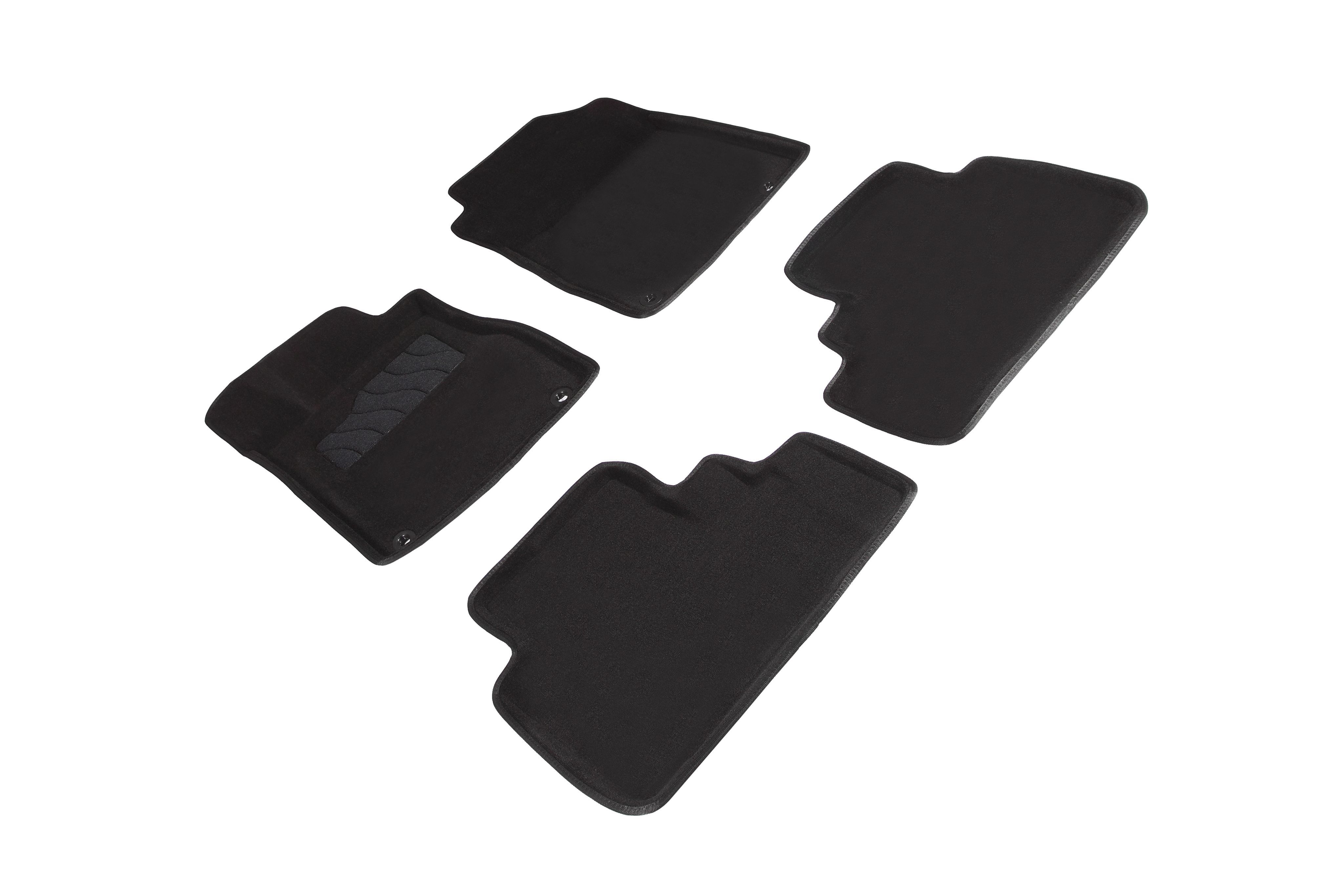 

Ворсовые коврики SEINTEX 3D для Honda CR-V IV 2012-2019 / 86300
