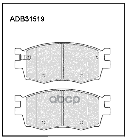 Колодки Торм. Hyundai Kia Rio Ii (Jb) 05 Accent Iii (Mc) 0510 581011ga00 581011ge00 581011