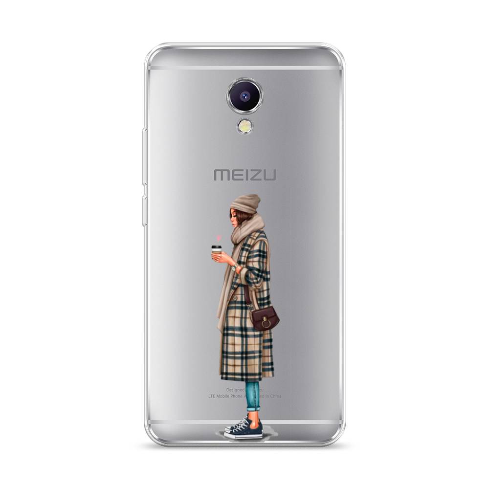 

Чехол на Meizu M5 Note "Утренний кофе", Коричневый;бежевый, 71650-6