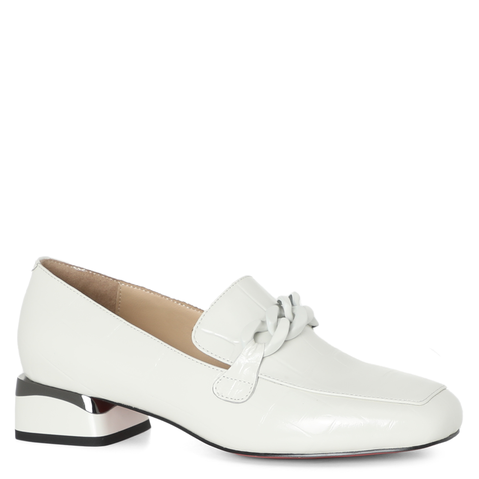

Лоферы женские Tendance X1639-01-N1488 белые 41 EU, X1639-01-N1488