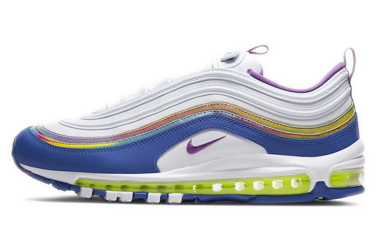 

Кроссовки унисекс Nike Air Max 97 Easter синие 39 EU, Синий, Air Max 97 Easter