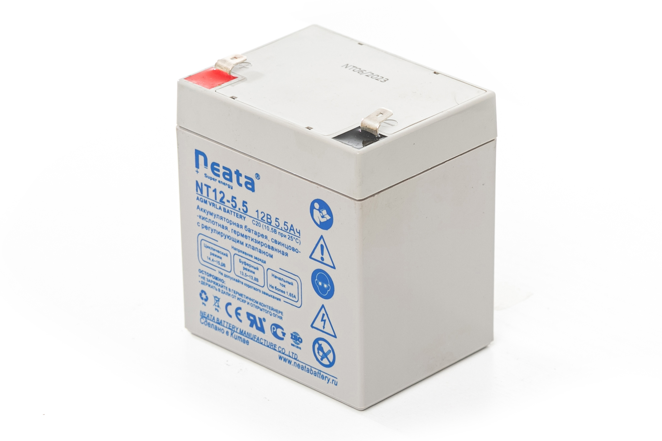 Аккумулятор для ИБП Neata NT 12-5.5 5.5 А/ч 12 В (1250)