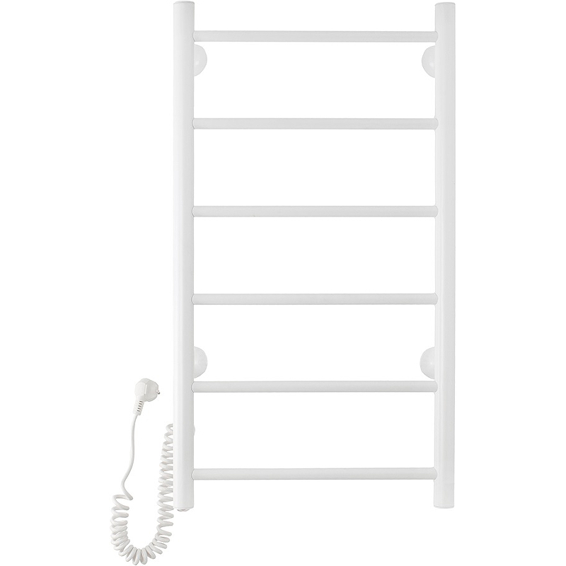 

Электрический полотенцесушитель Domoterm Аврора DMT 109-6 40x80 EK L Белый матовый