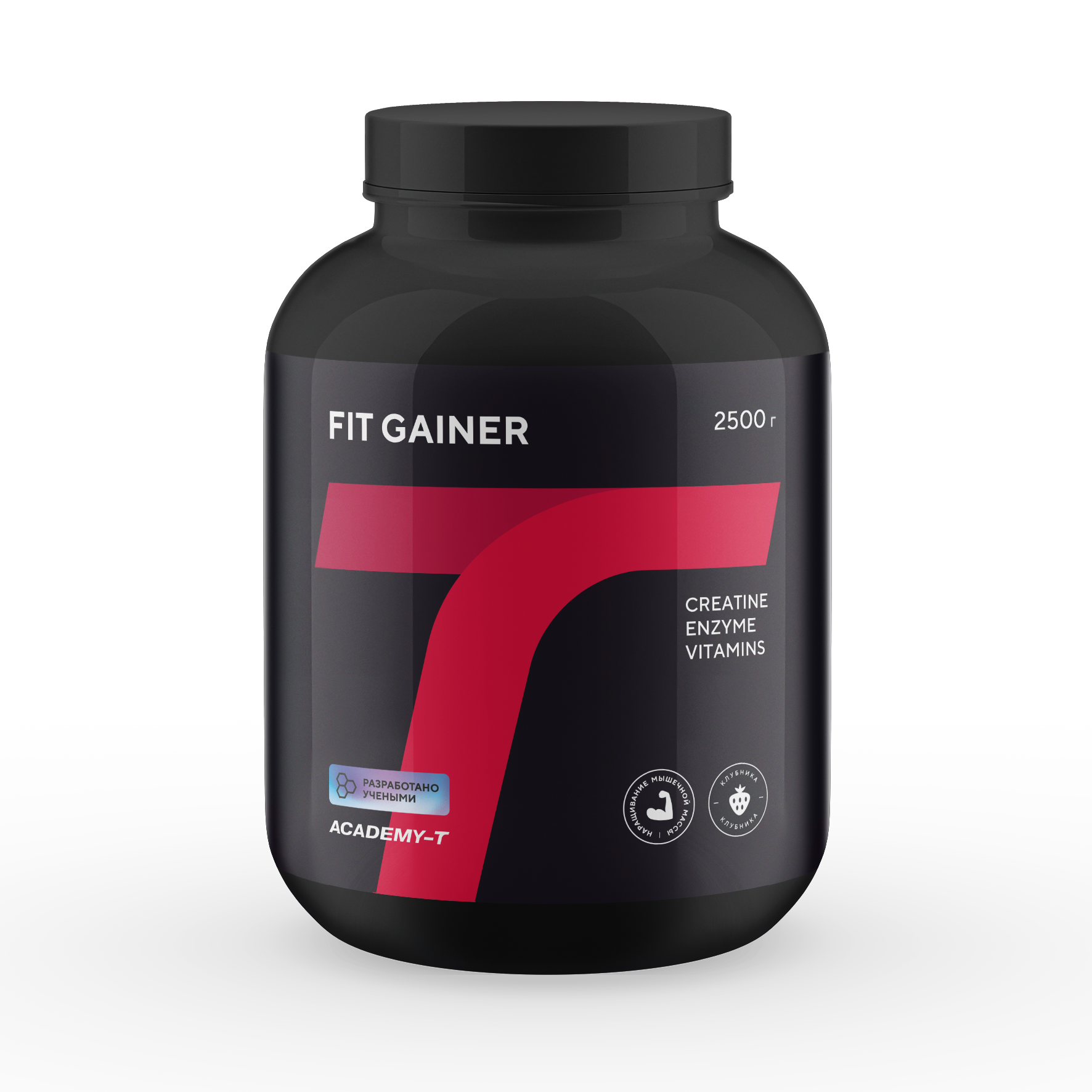 Гейнер Академия-т Fitness Formula Fit Gainer, 2500 г, клубника