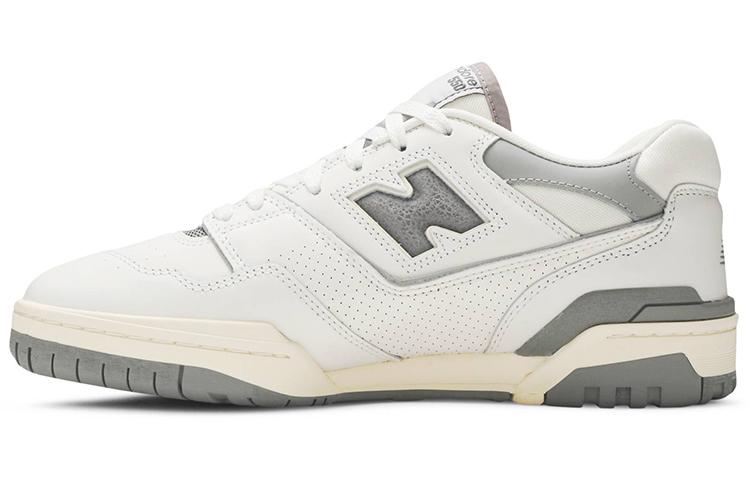 

Кеды унисекс New Balance Aim Leon Dore NB 550 Silver белые 37.5 EU, Белый, Aim Leon Dore x New Balance NB 550 Silver