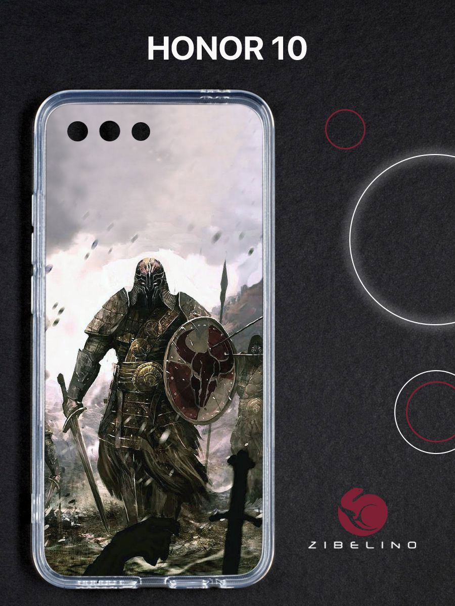 

Чехол для Honor 10 с рисунком, прозрачный, с принтом викинг, ZUTCP-HON10