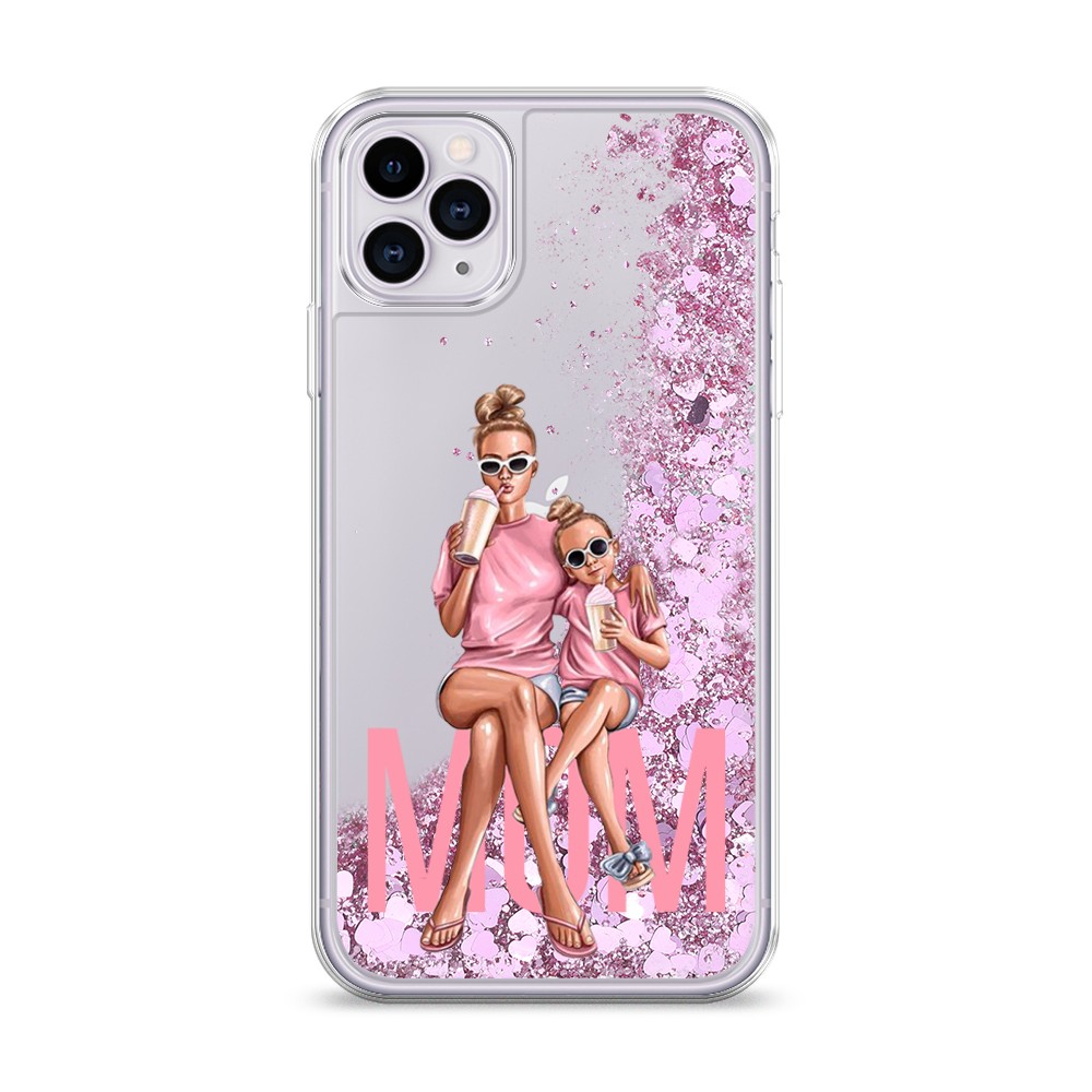 

Жидкий чехол с блестками "Lovely mom" на Apple iPhone 11 Pro Max, 12294-1