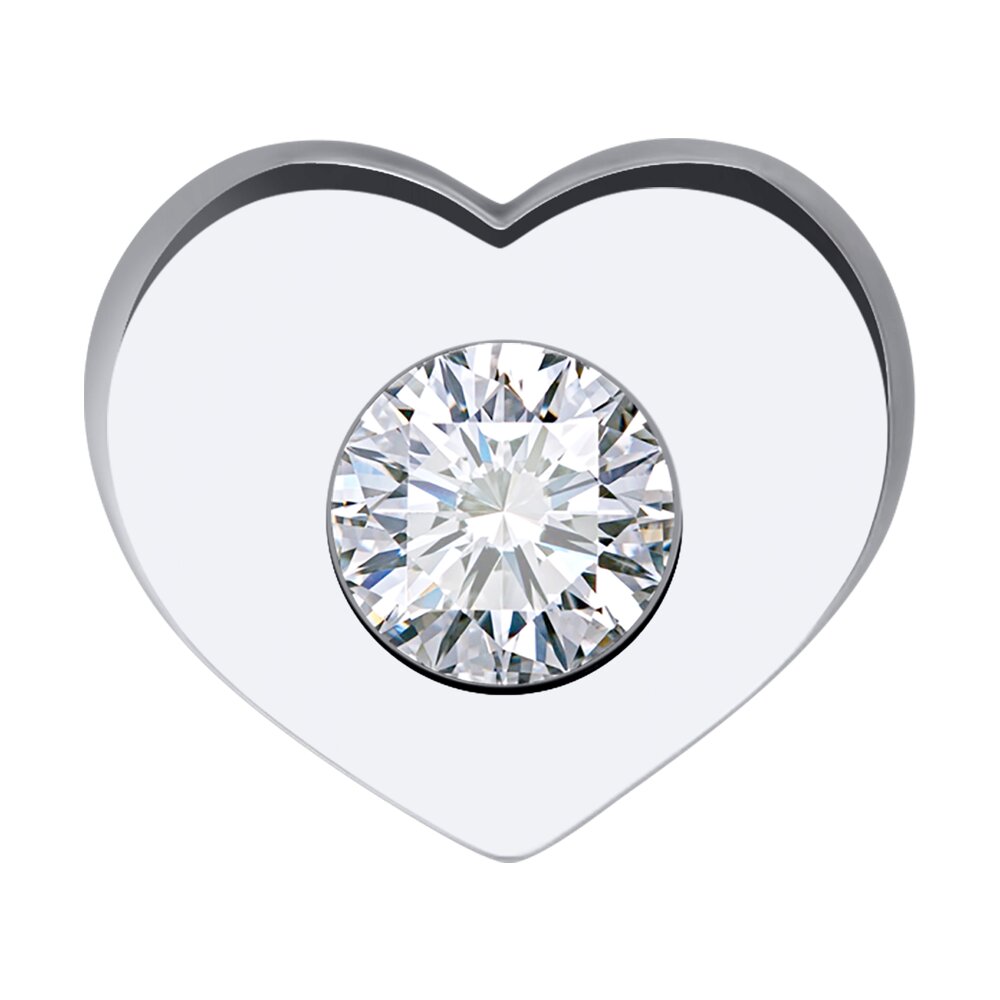 

Бегунок из белого золота Diamant 52-130-02106-1, фианит, 52-130-02106-1