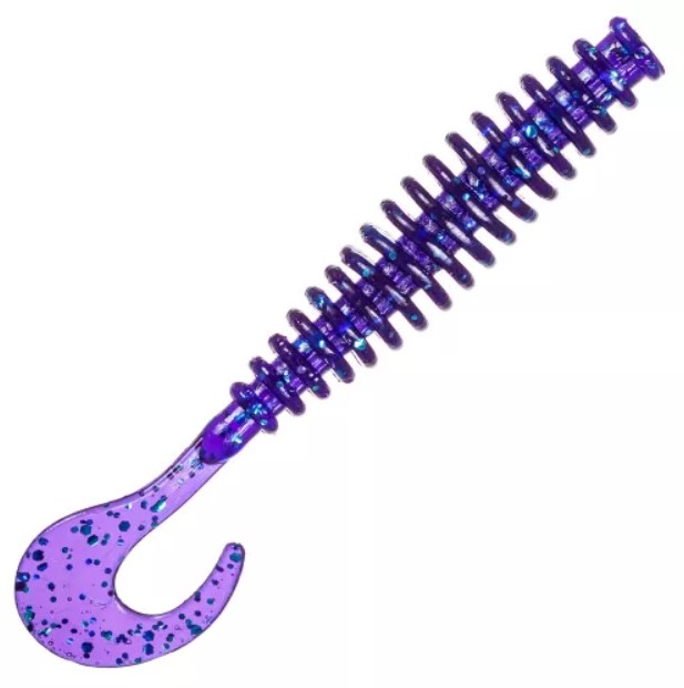 

Приманка Trigger Baits Ringer Worm 3" №102 7,5см. 5шт., Фиолетовый, Ringer Worm 3"