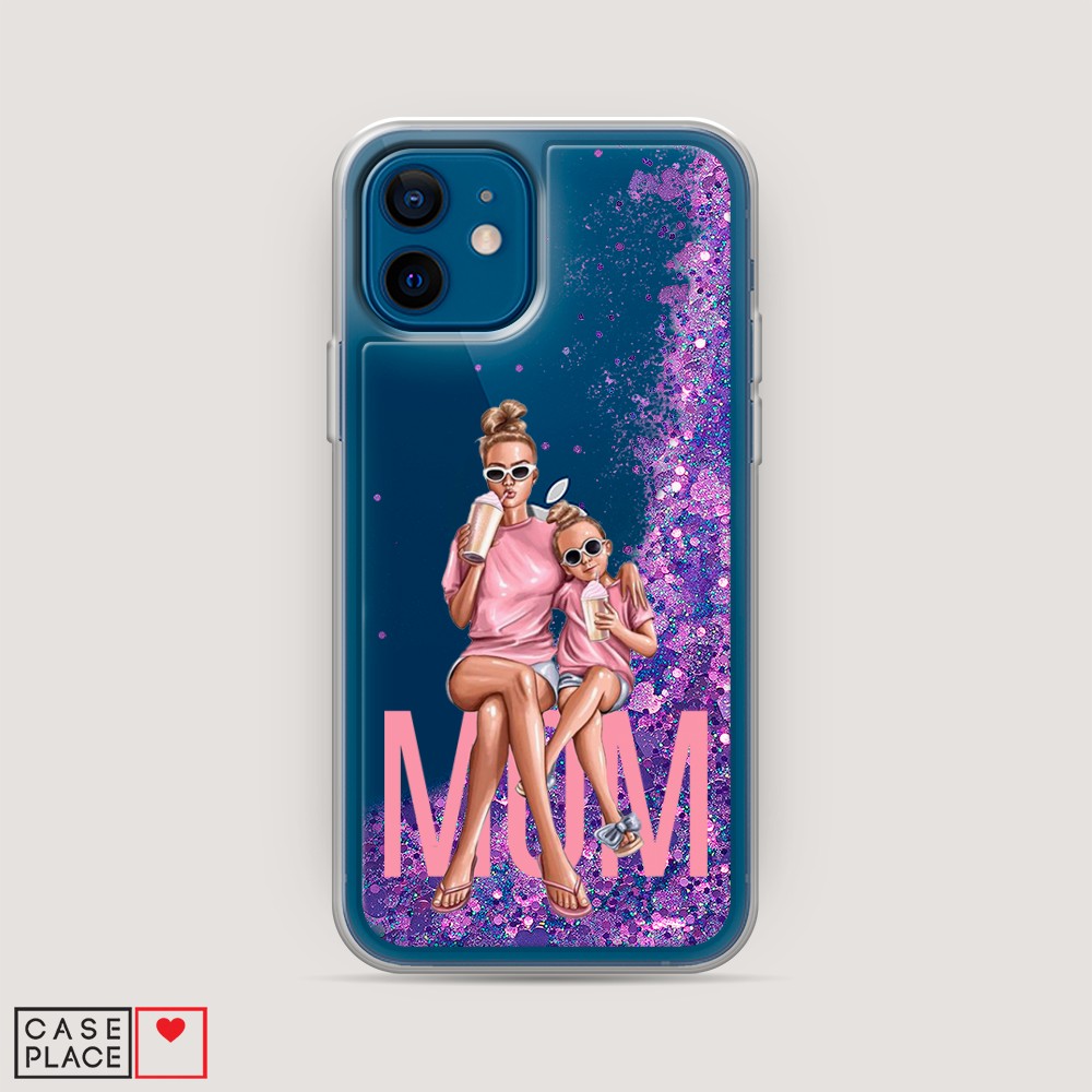 

Чехол Awog на Apple iPhone 12 mini / Айфон 12 mini "Lovely mom", Разноцветный, 12692-1