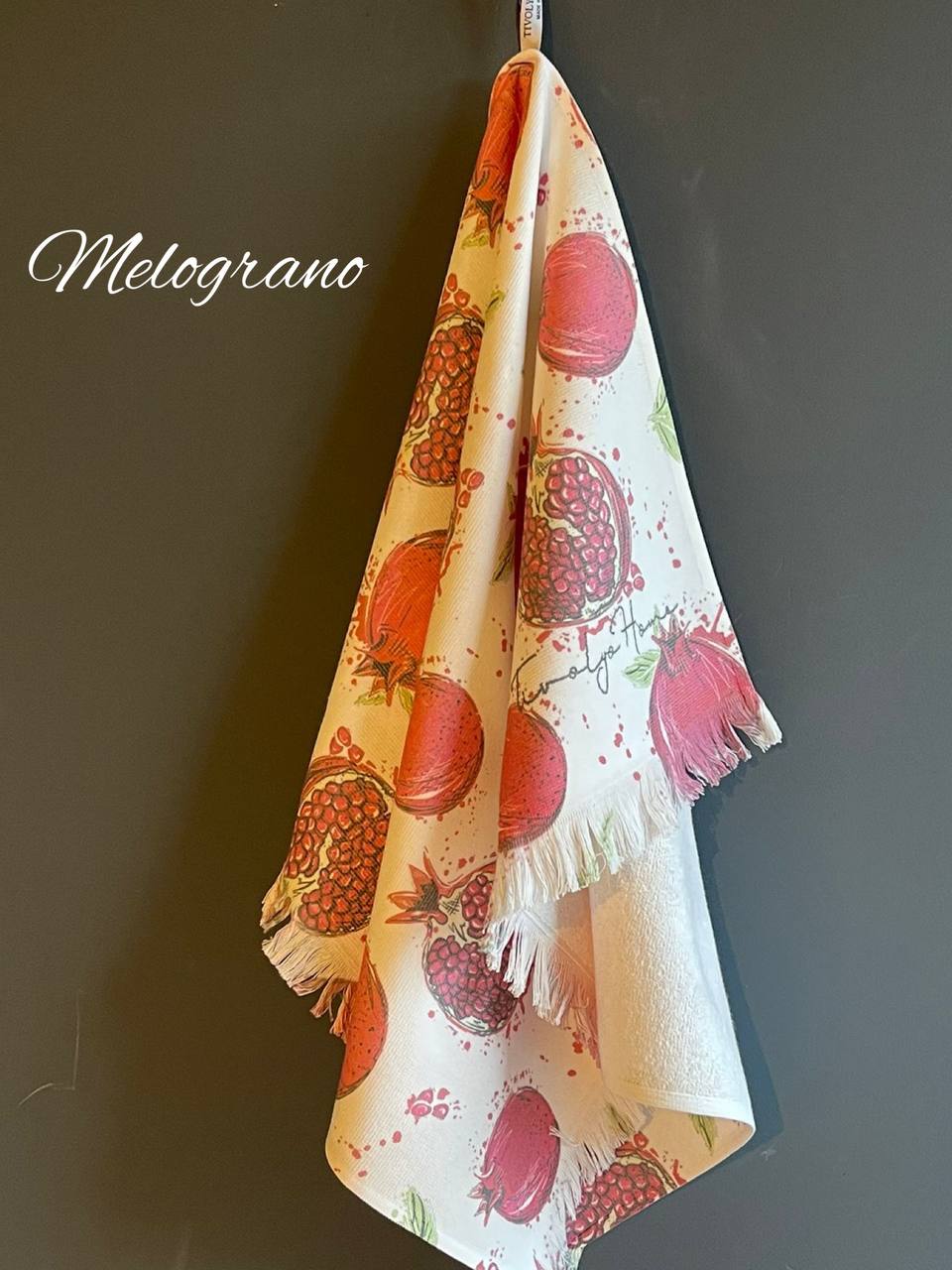 

Полотенце кухонное Tivolyo Home Melograno 50х70 см 1 шт, Белый, 50X70