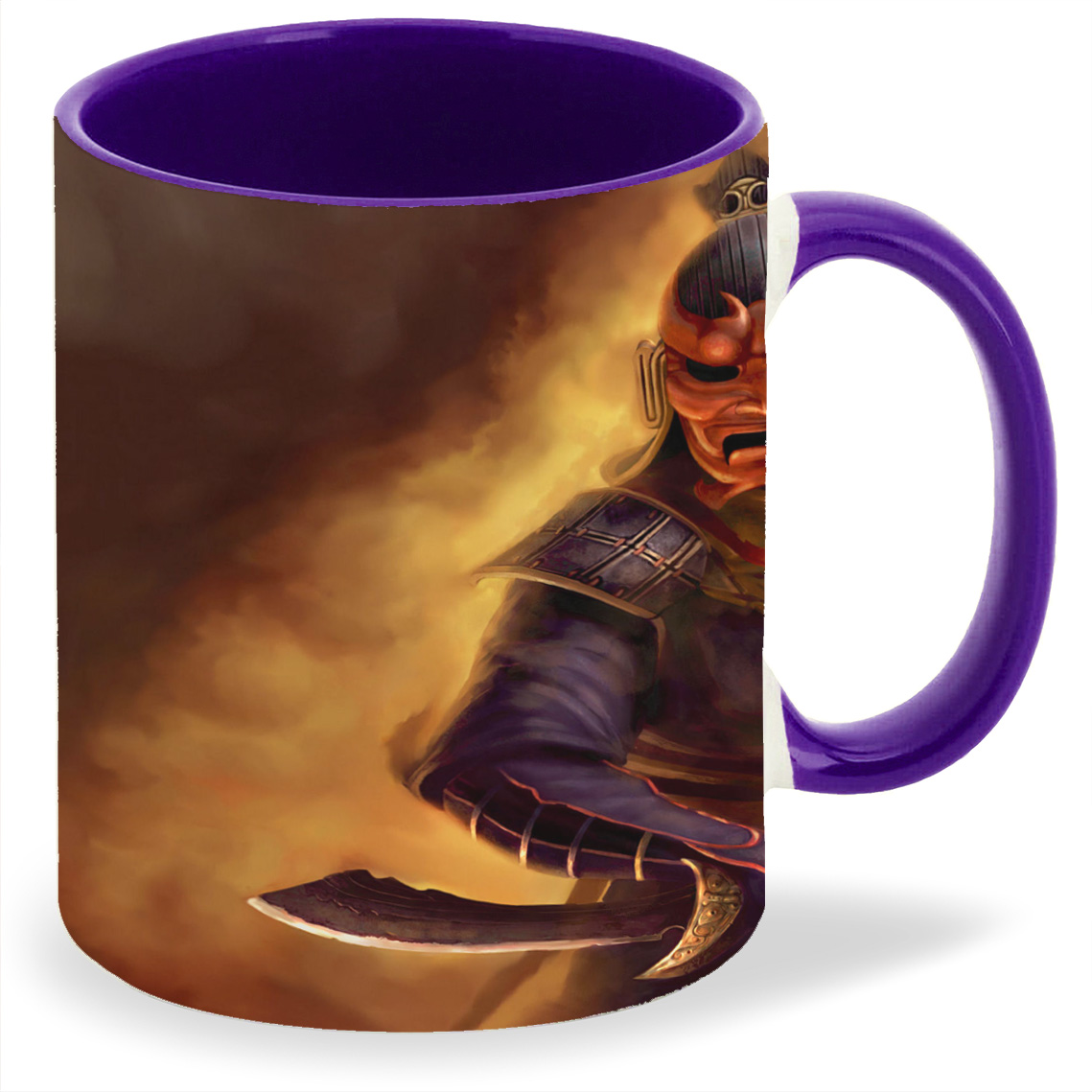 

Кружка CoolPodarok jade empire Маска Самурай Два клинка, jade empire Маска Самурай Два клинка