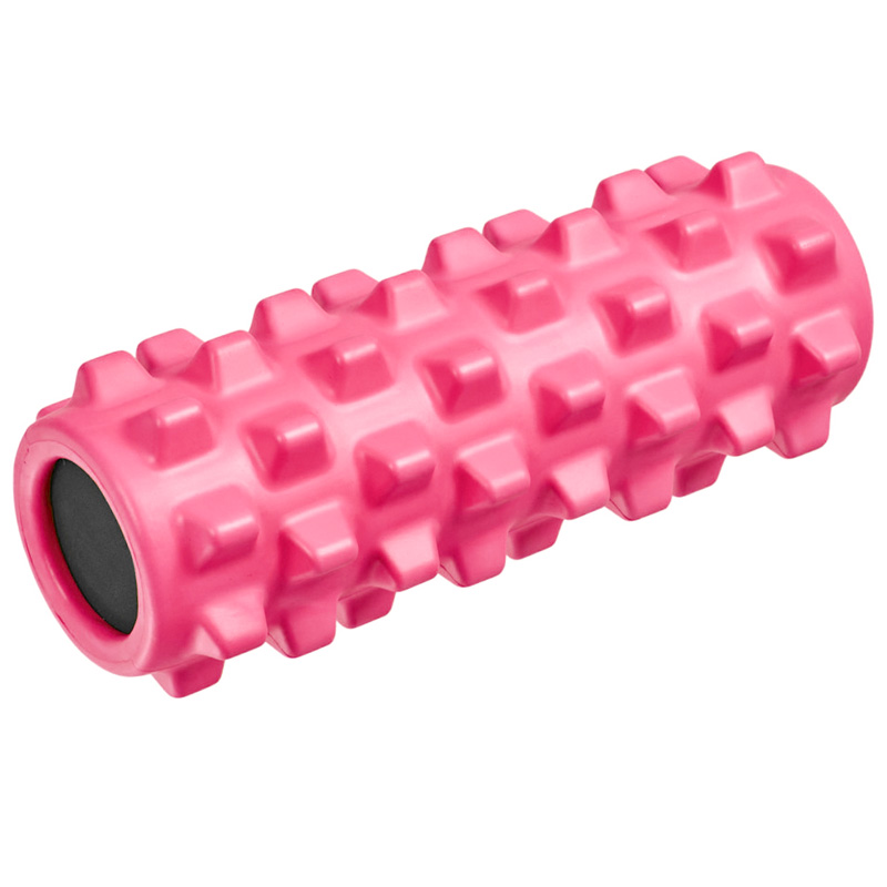 фото Ролик для йоги и пилатеса спортекс b33090 420 г, 33х12 см, розовый
