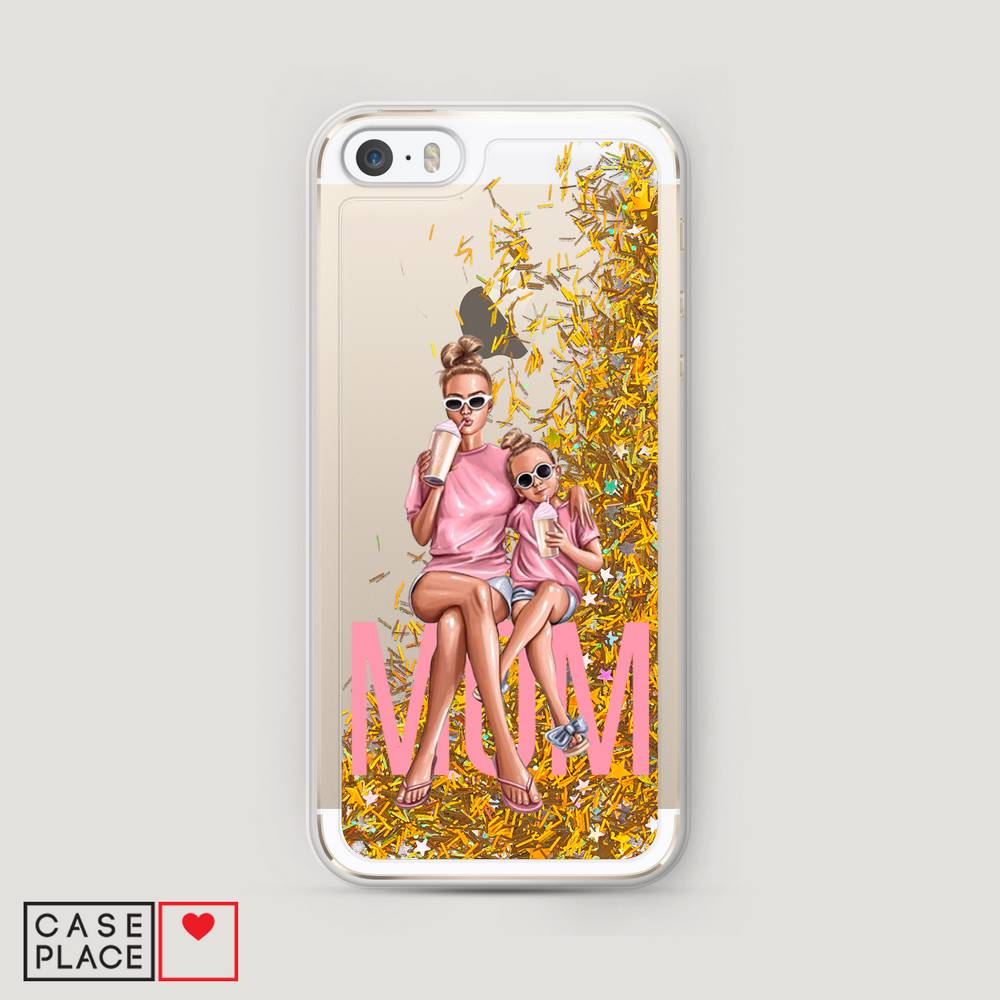 

Чехол Awog на Apple iPhone 5 / Айфон 5 "Lovely mom", 10390-1