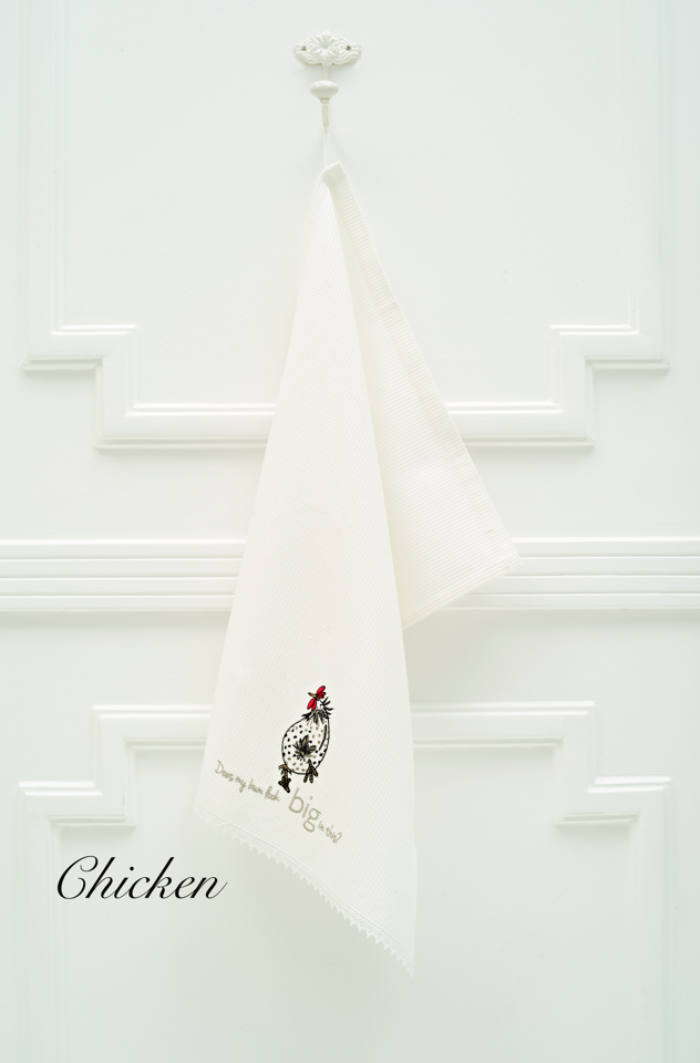 

Полотенце кухонное Tivolyo Home CHICKEN 50X70 см 1 шт, Белый, 50X70