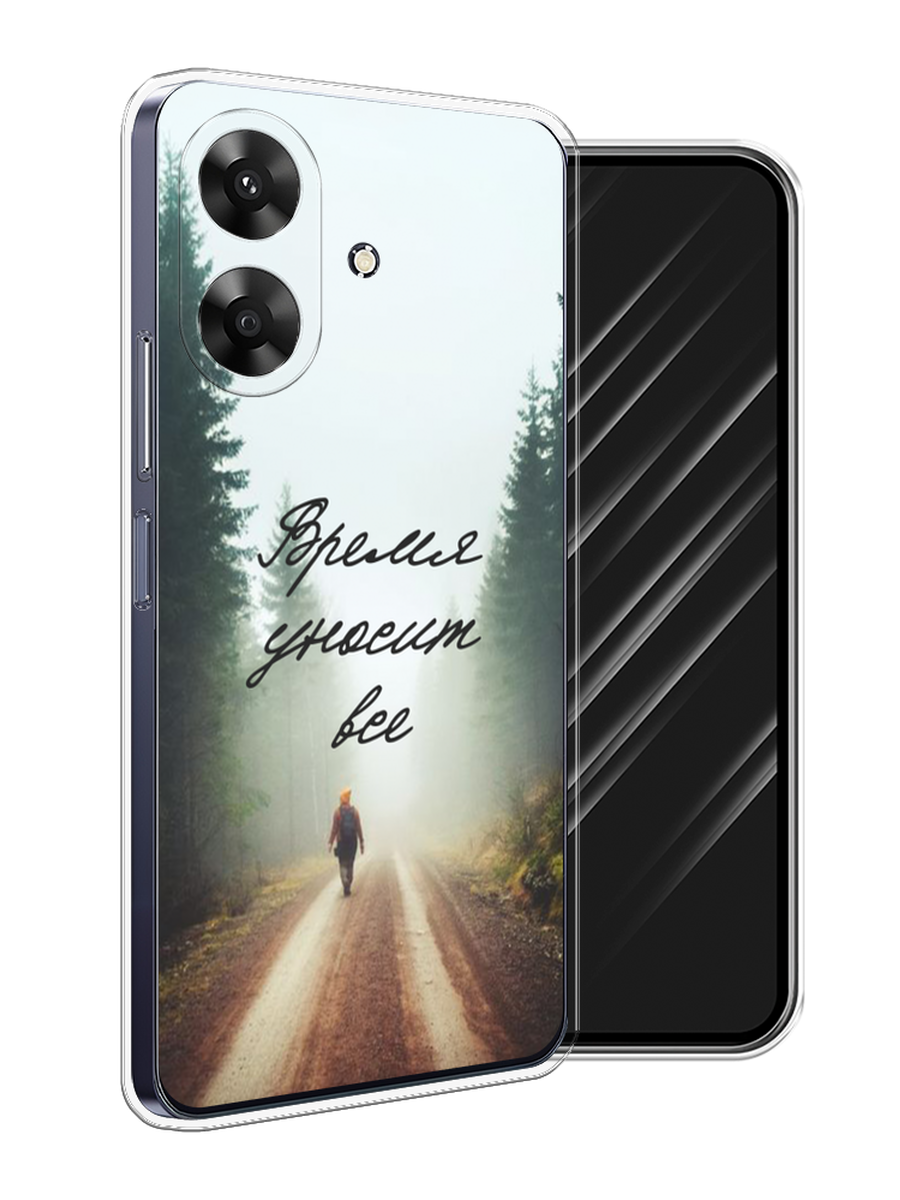 

Чехол Awog на Realme Note 60 "Время уносит все", Зеленый;коричневый;белый, 2518550-1