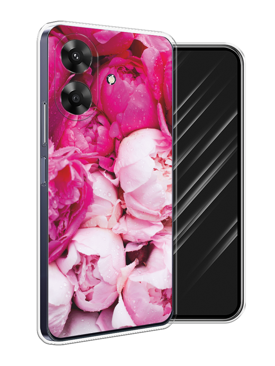 

Чехол Awog на Realme Note 60 "Пионы розово-белые", Белый;розовый, 2518550-1