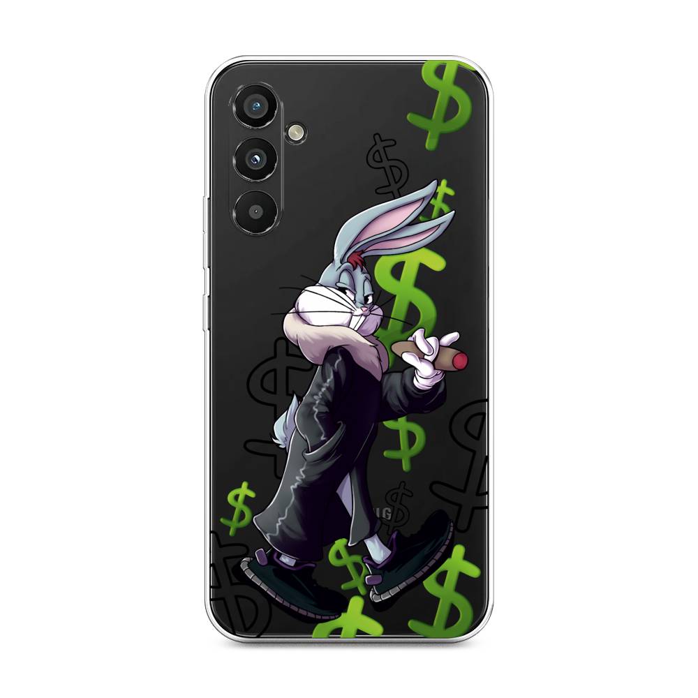 

Чехол на Samsung Galaxy A34 5G "Rich Bugs Bunny", Зеленый;черный;голубой, 2107850-6