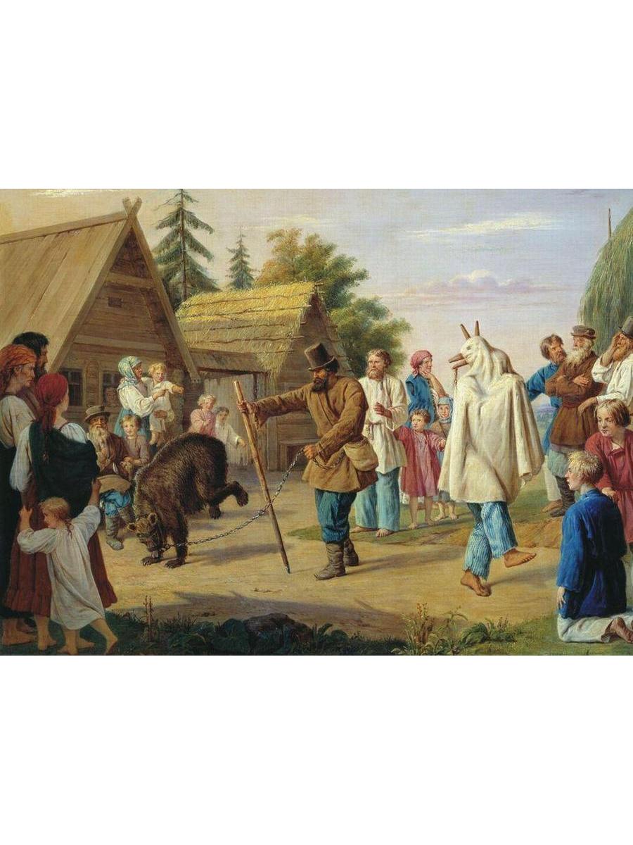 

Постер DRABS A3 Рисс Франц Николаевич Скоморохи в деревне