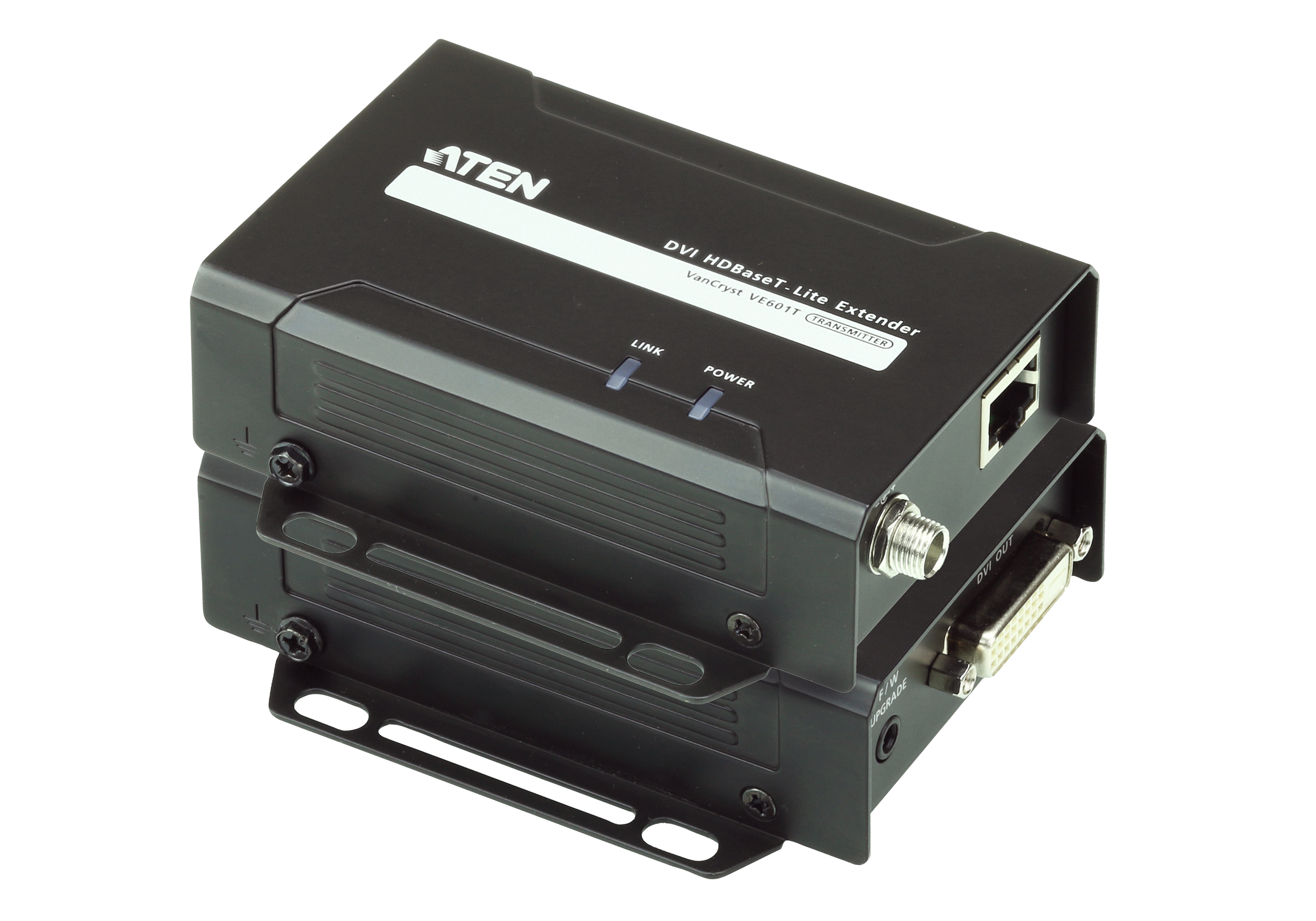 

Удлинитель ATEN DVI HDBaseT-Lite Extender W/EU ADP, Черный
