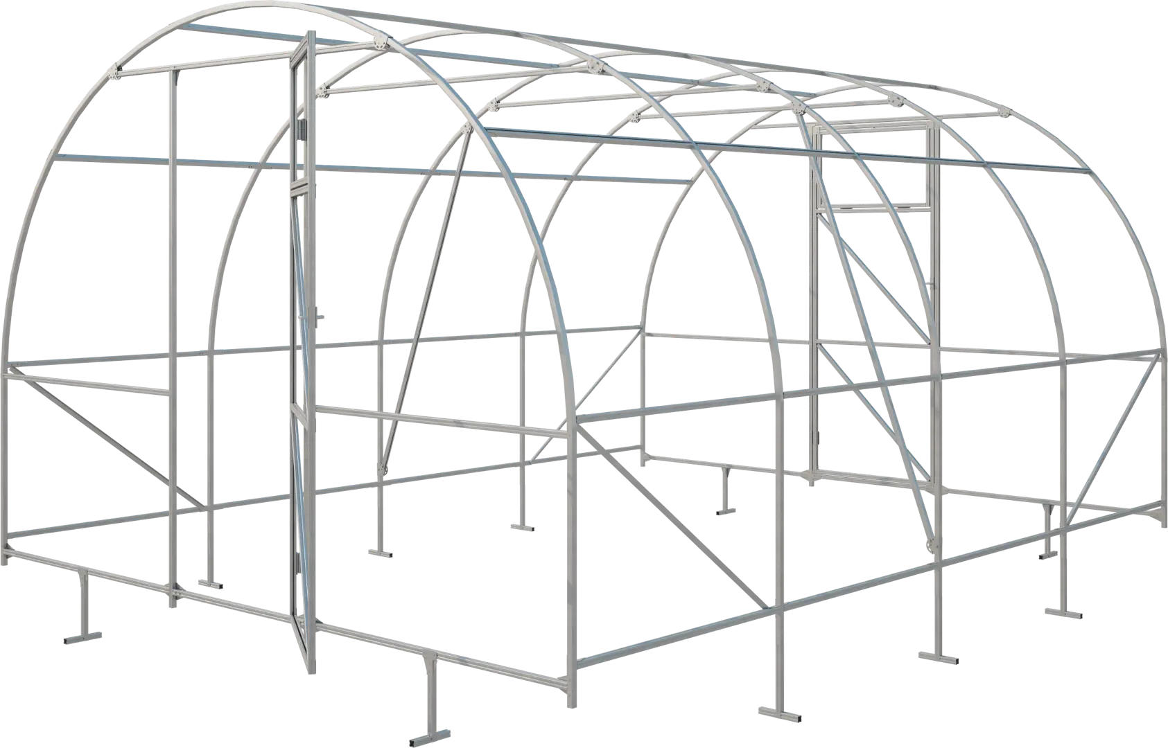 Каркас теплицы Благо «Огородная» (покрытие приобретается отдельно)