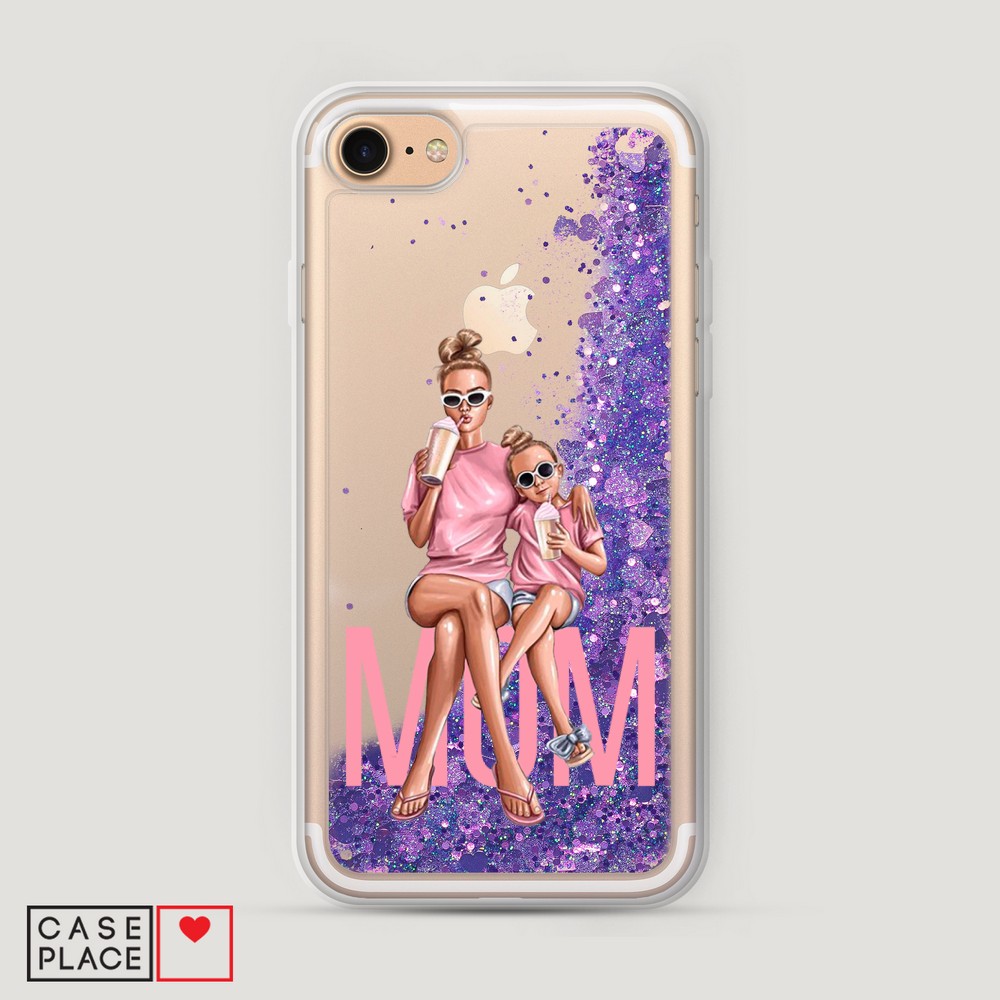 

Чехол Awog на Apple iPhone 7 / Айфон 7 "Lovely mom", Разноцветный, 10692-1