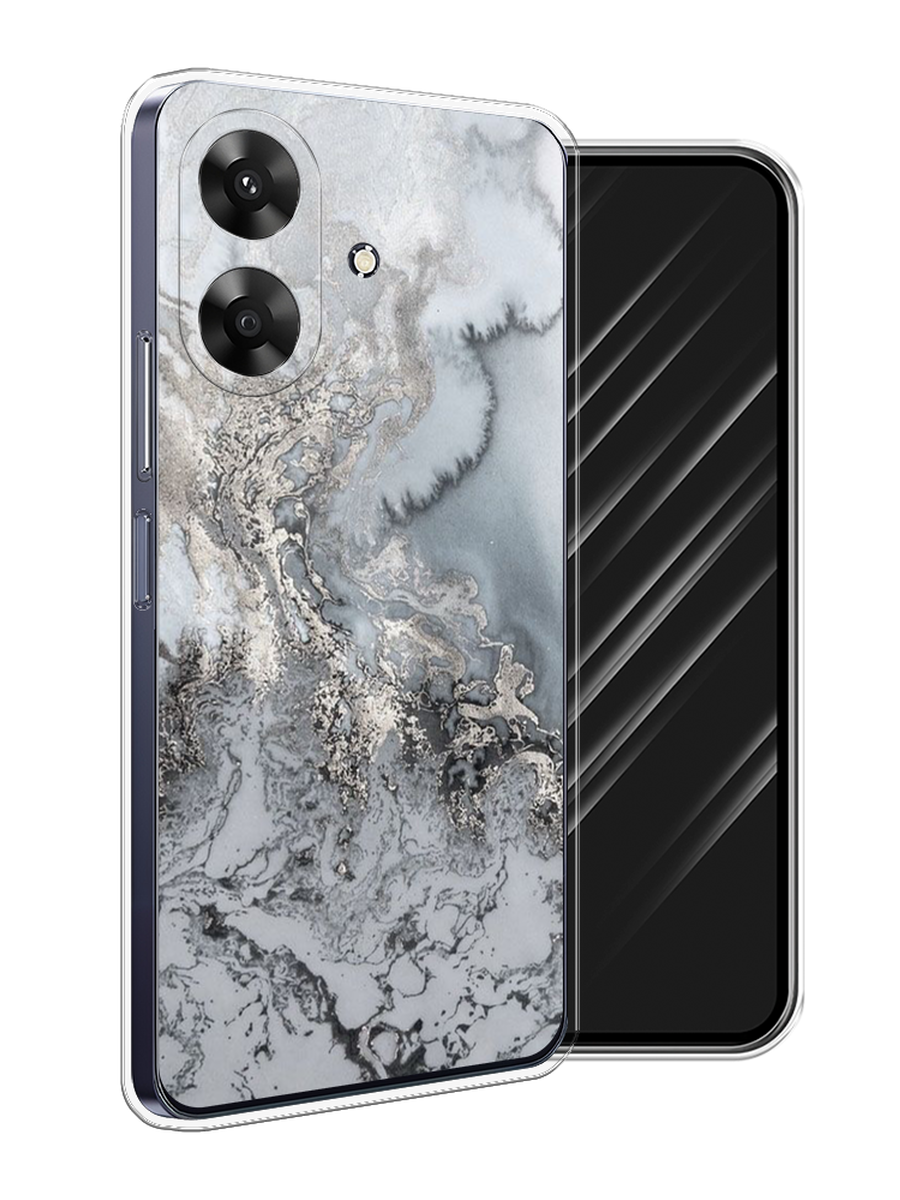 

Чехол Awog на Realme Note 60 "Морозная лавина серая", Серый;серебристый, 2518550-1