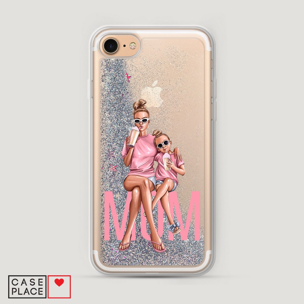 

Чехол Awog на Apple iPhone 8 / Айфон 8 "Lovely mom", Разноцветный, 10891-1