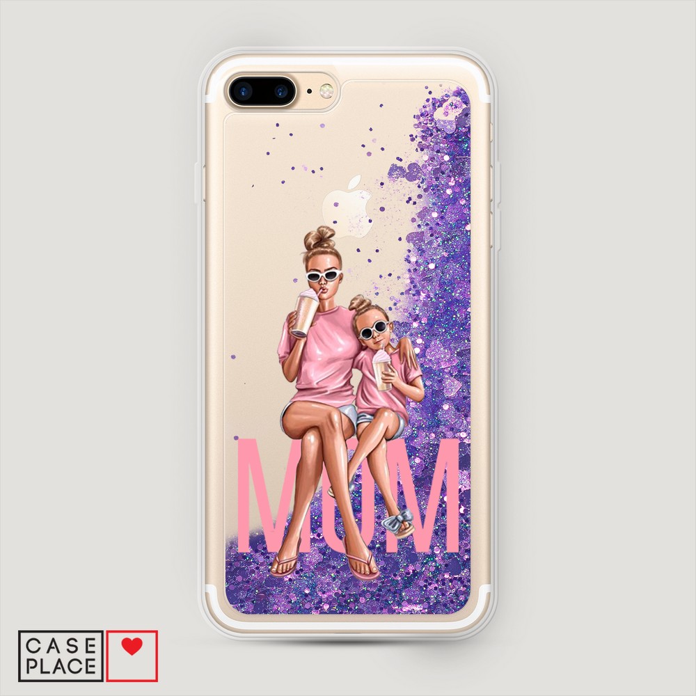 

Чехол Awog на Apple iPhone 8 Plus / Айфон 8 Plus "Lovely mom", Разноцветный, 10992-1
