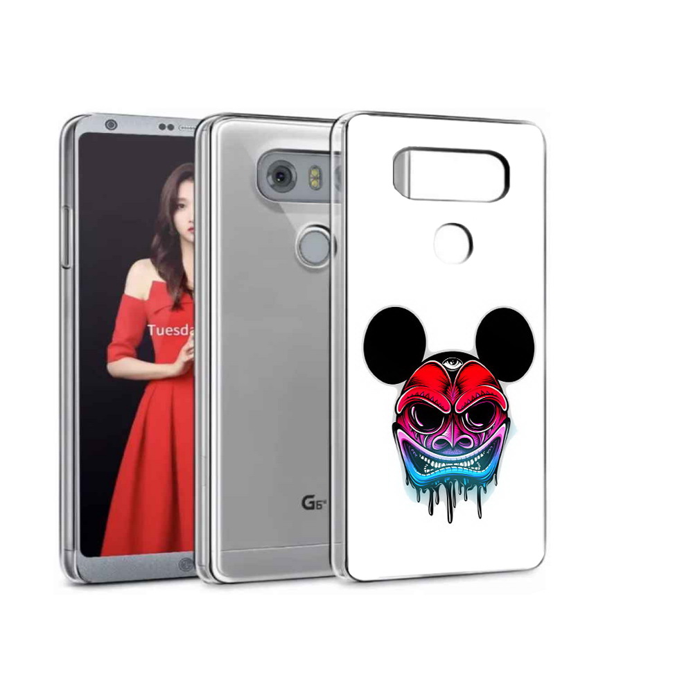 

Чехол MyPads Tocco для LG G5 микки в маске, Прозрачный, Tocco