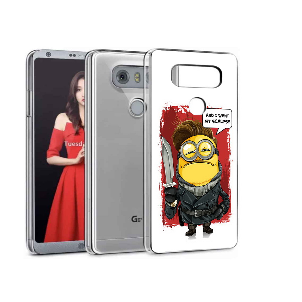 

Чехол MyPads Tocco для LG G5 миньон убийца, Прозрачный, Tocco