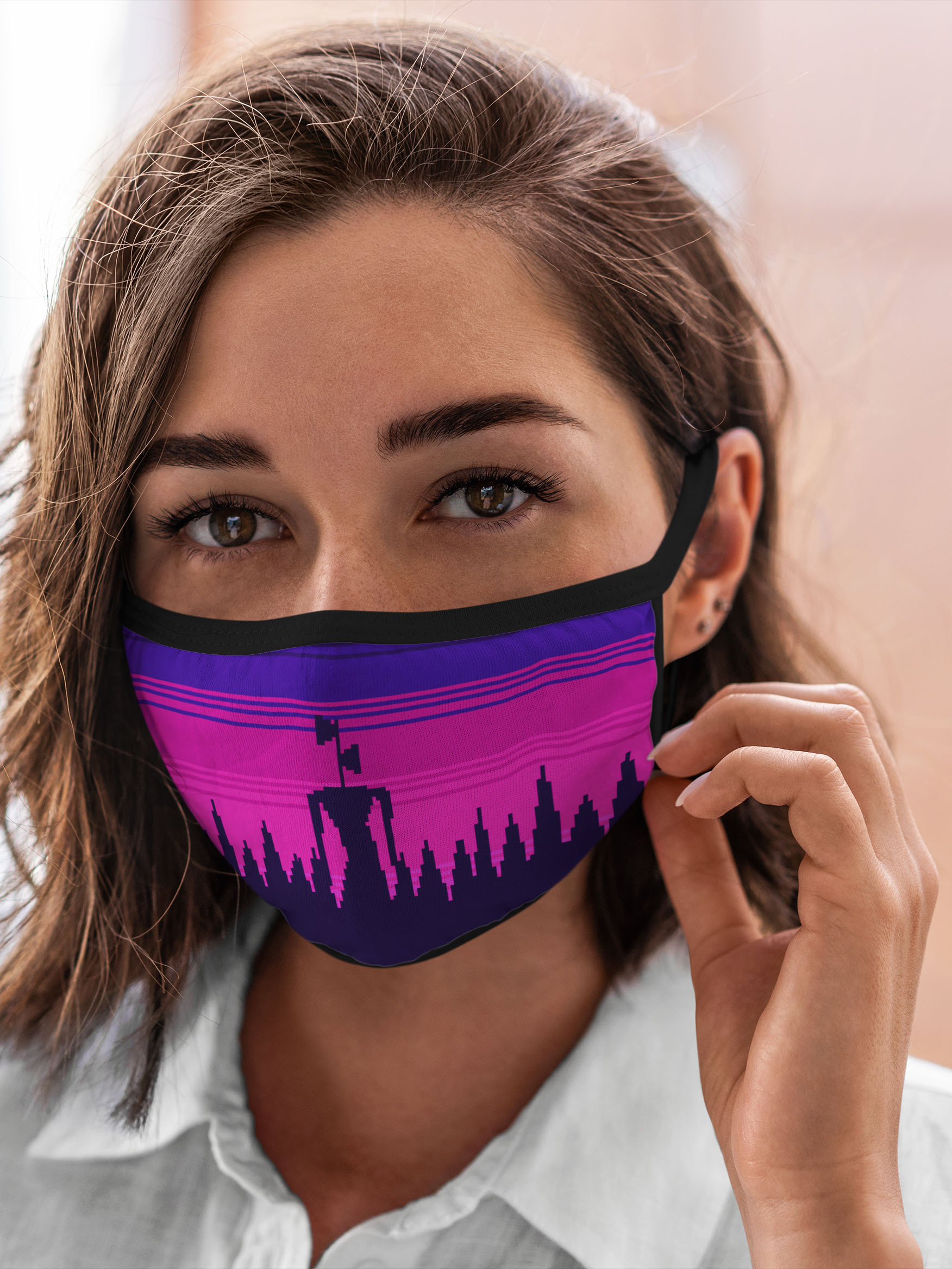 

Многоразовая маска унисекс Burnettie Сиреноголовый Пиксельный Город, Разноцветный, Сиреноголовый Пиксельный Город