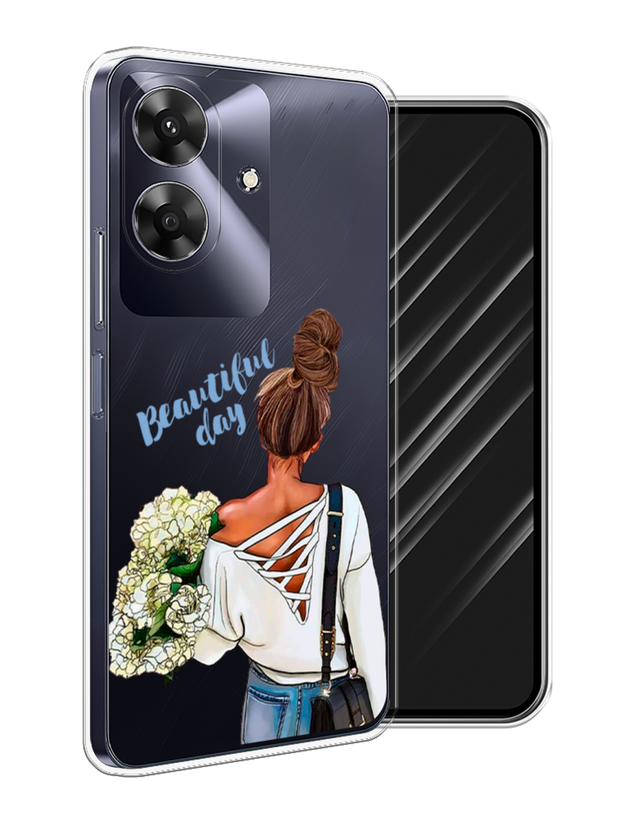 

Чехол Awog на Realme Note 60 "Beautiful day vector", Коричневый;белый;зеленый, 2518550-1