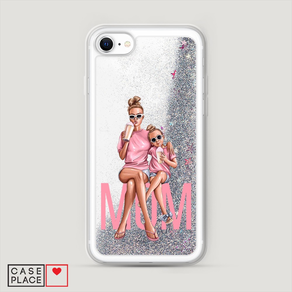 

Чехол Awog на Apple iPhone SE 2020 / Айфон SE 2020 "Lovely mom", Разноцветный, 12491-1