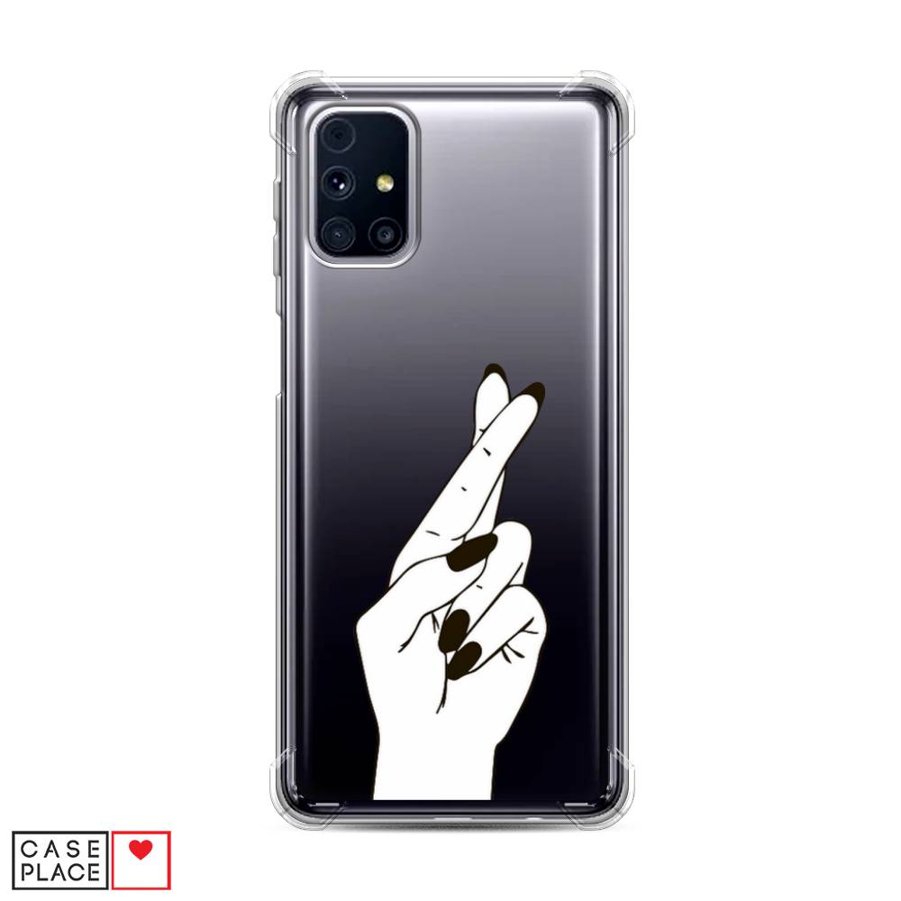 

Чехол Awog на Samsung Galaxy M31s / Самсунг M31s "Пальцы графика", Серый, 2101451-1