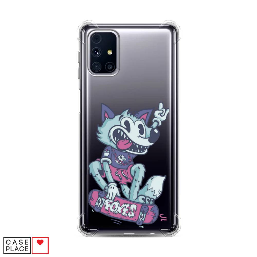 

Чехол Awog на Samsung Galaxy M31s / Самсунг M31s "Foxes", Голубой;фиолетовый, 2101451-1