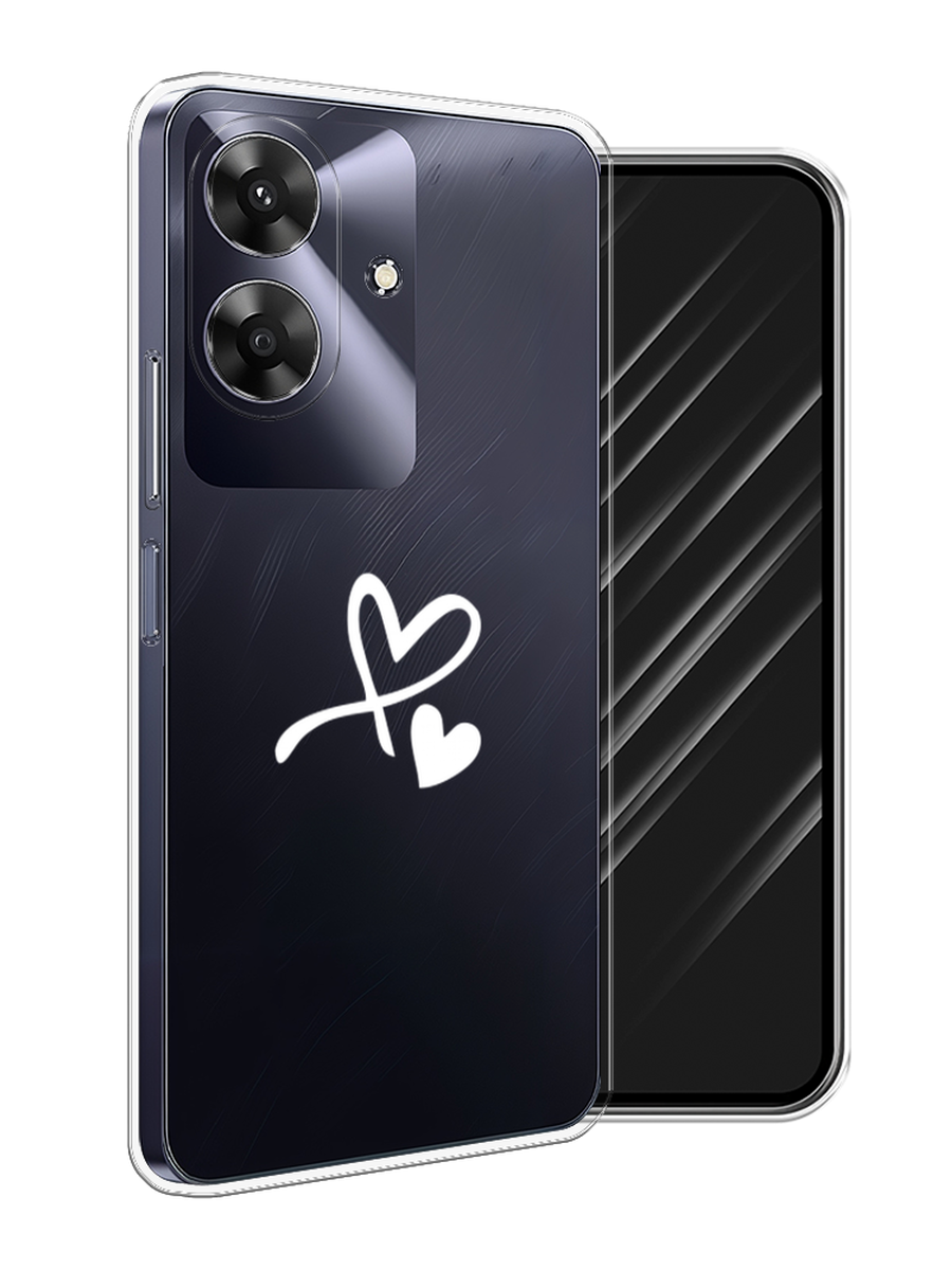 

Чехол Awog на Realme Note 60 "Сердечко минимализм", Белый, 2518550-1