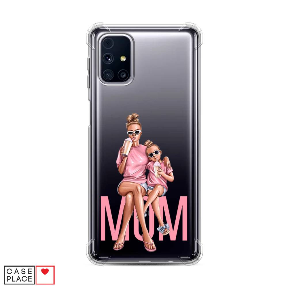 фото Чехол awog "lovely mom" для samsung galaxy m31s