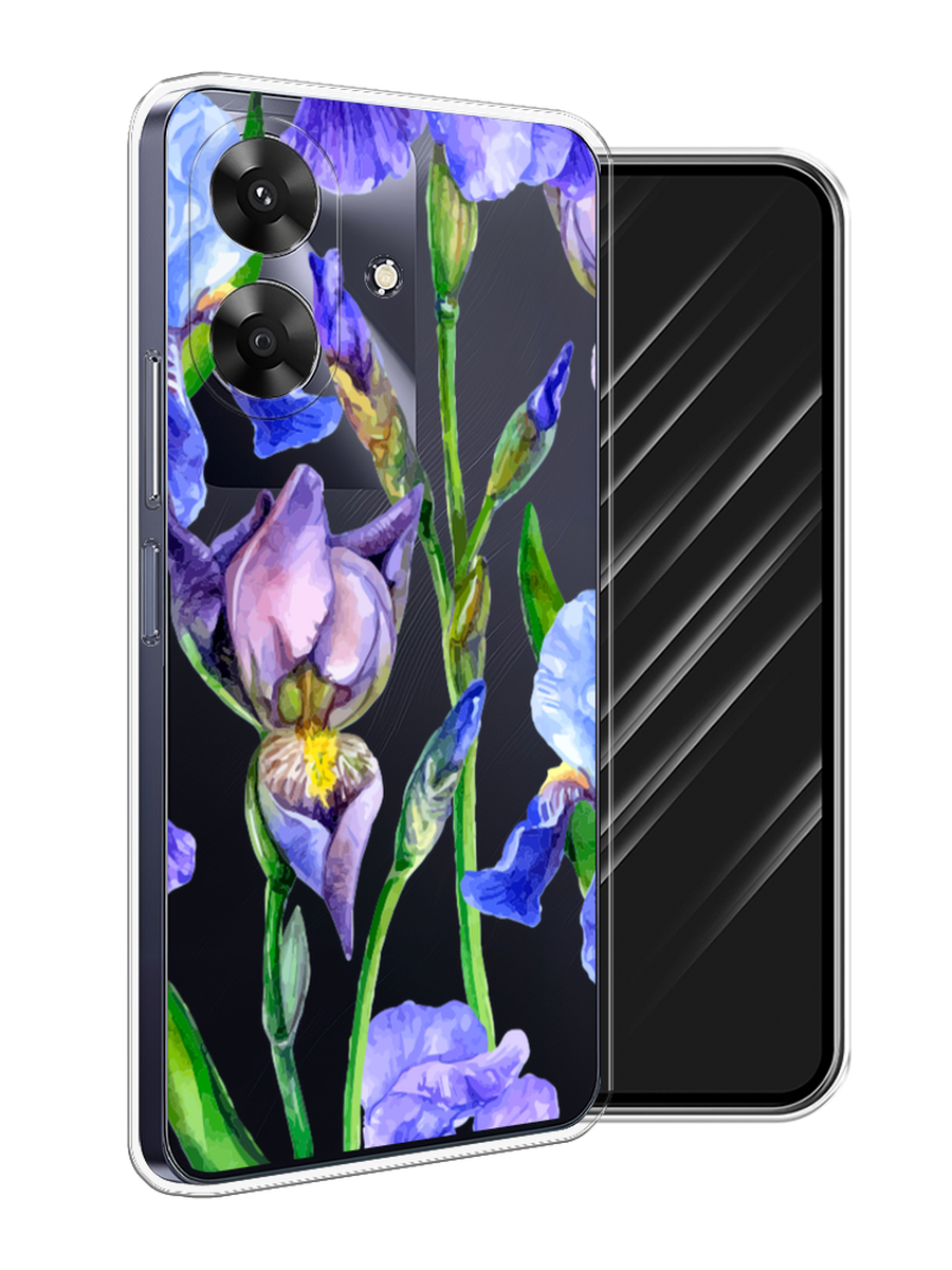 

Чехол Awog на Realme Note 60 "Синие ирисы", Фиолетовый;голубой;зеленый, 2518550-1
