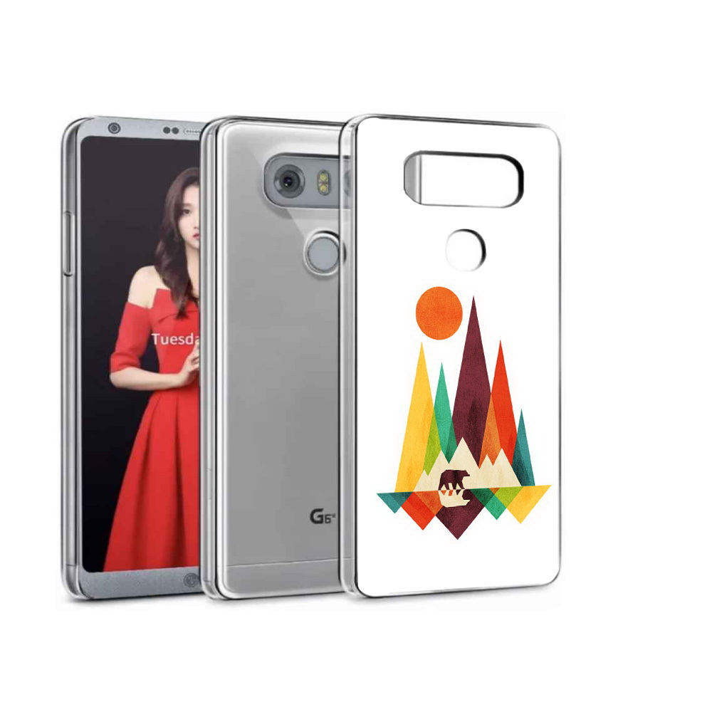 

Чехол MyPads Tocco для LG G5 нарисованные горы с медведем, Прозрачный, Tocco