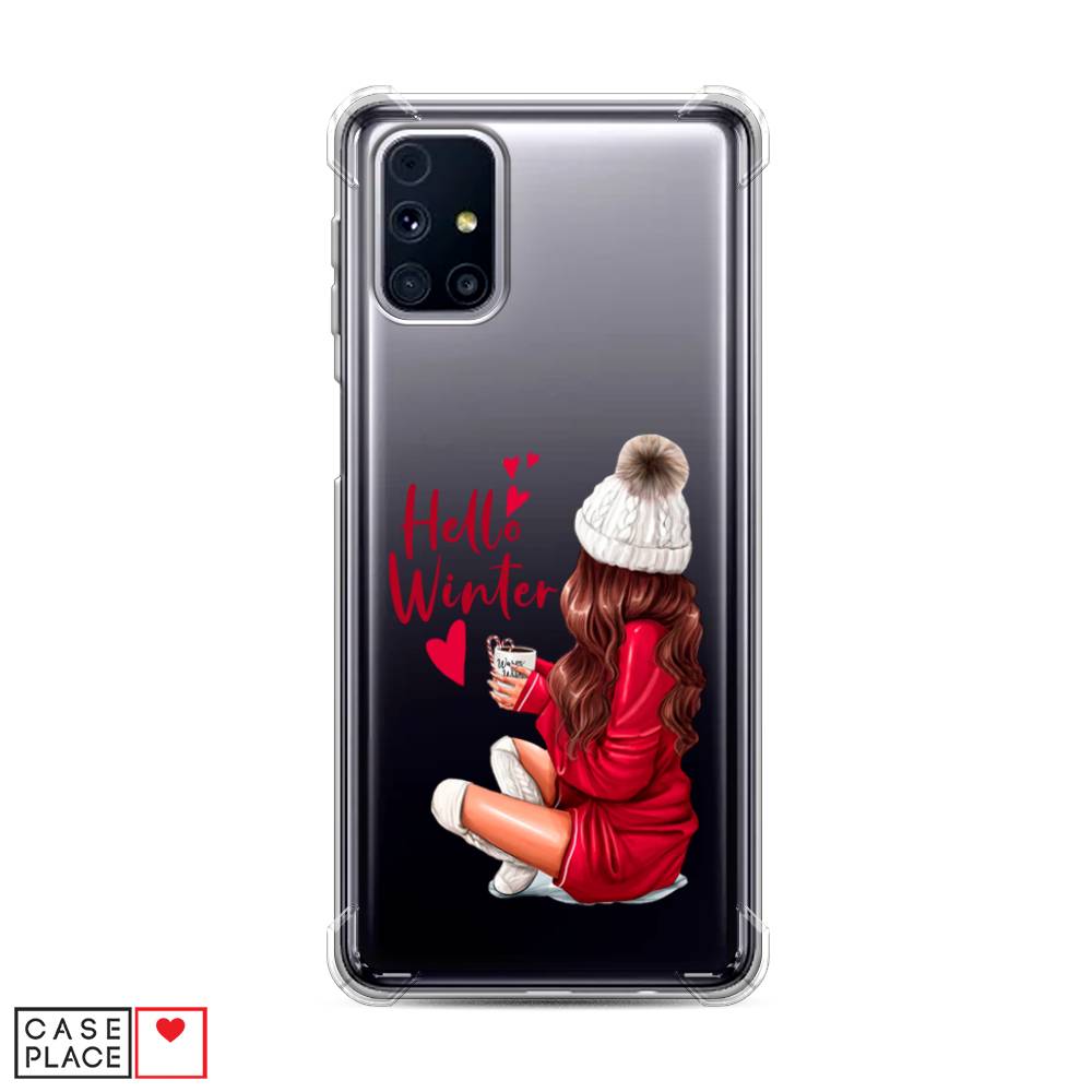 

Чехол Awog на Samsung Galaxy M31s / Самсунг M31s "Hello winter", Красный;коричневый;белый, 2101451-1