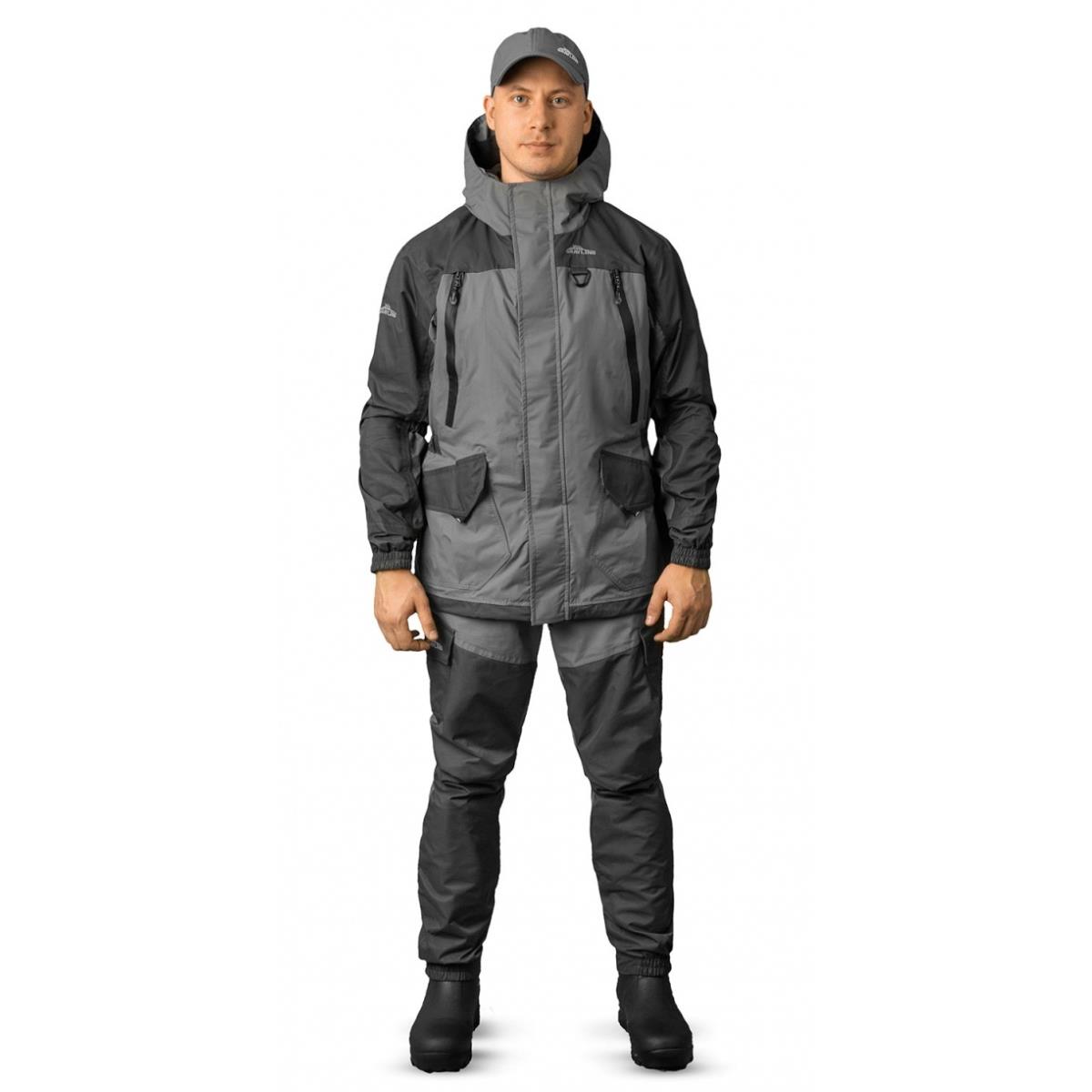 

Костюм для рыбалки Новатекс Скат Осень (таслан, серый) р. 52-54 рост 182-188, Скат Осень