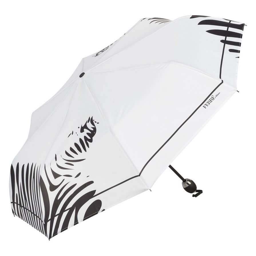 Зонт складной женский автоматический FERRE MILANO 6009-OC, белый