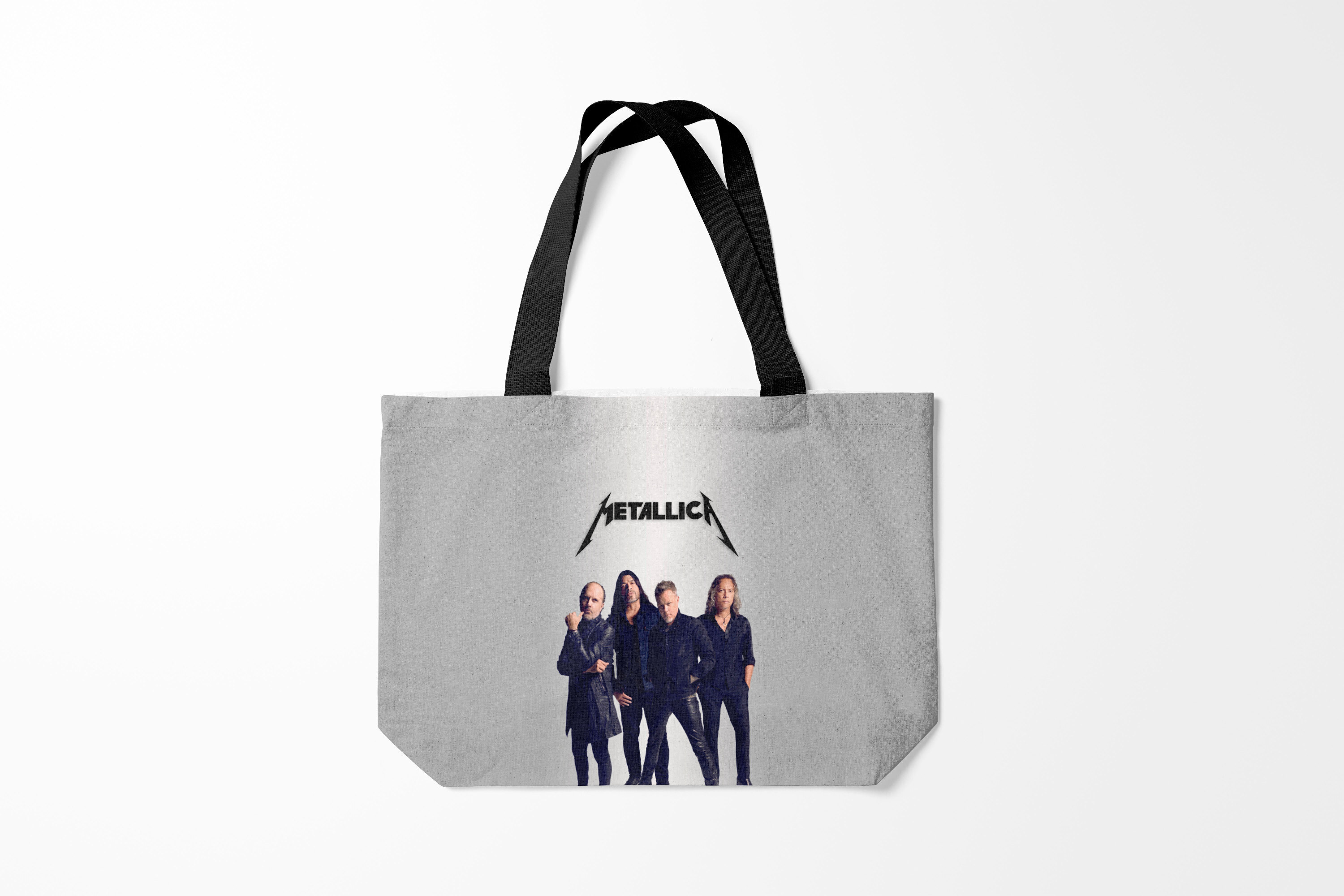 

Сумка шoппер унисекс Burnettie Metallica Группа крови, разноцветный, Metallica Группа крови