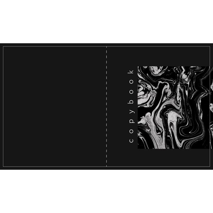 

Тетрадь Calligrata "Black and White" 96 листов в клетку, в ассортименте, 2 штуки