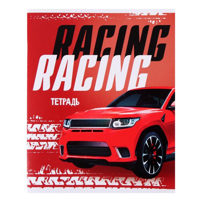 

Тетрадь Calligrata "Racing defender" 48 листов в клетку, в ассортименте, 7 штук