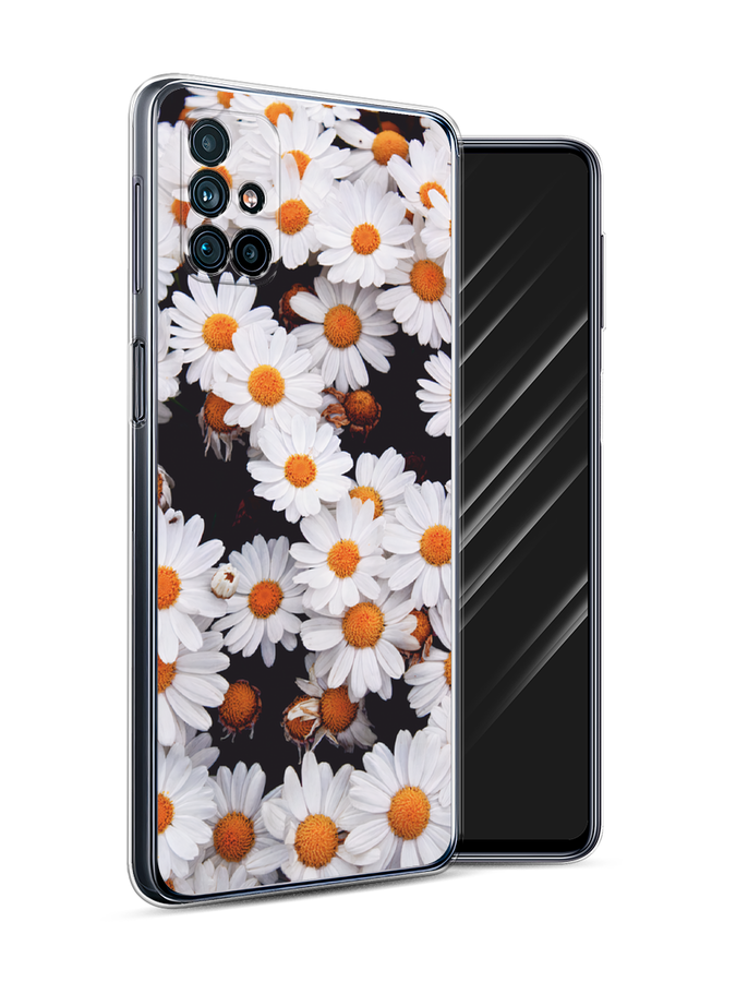 

Чехол Awog на Samsung Galaxy M31s / Самсунг M31s "Ромашковое поле", Белый, 2101450-4