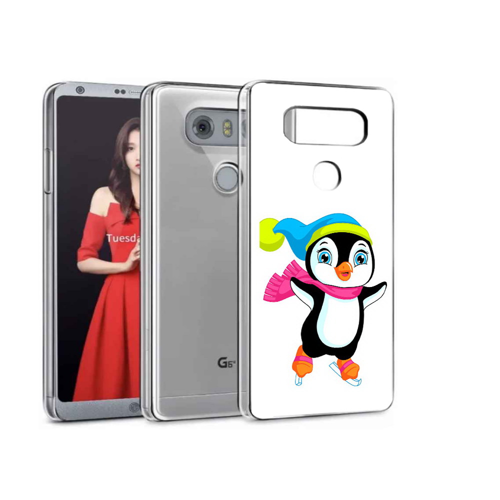 

Чехол MyPads Tocco для LG G5 пингвин на коньках, Прозрачный, Tocco